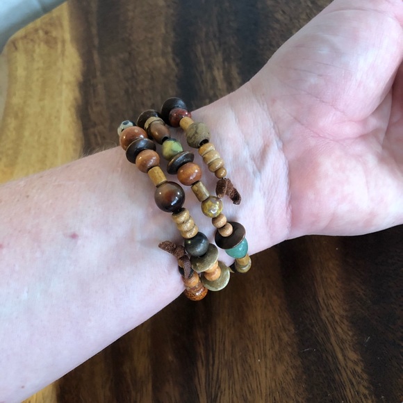 Multicolored Wrap Bracelet - Picture 4 of 4